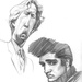 Elvis-Clapton-Caricatures