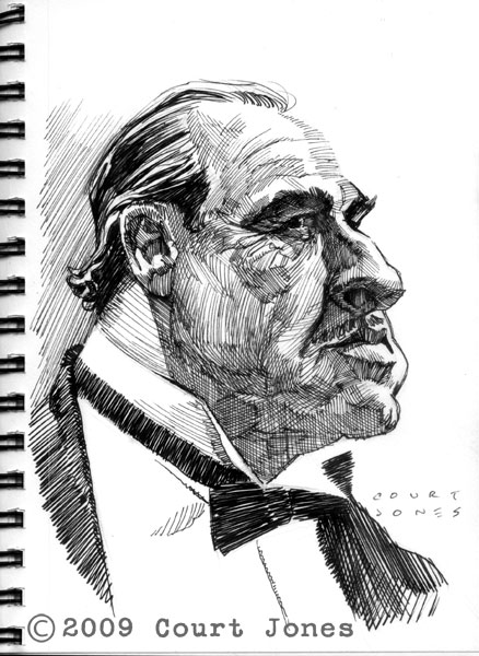 Marlon-Brando-Caricature-Ink